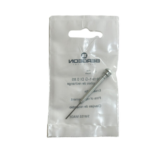 Bergeon 6819-1-G DI 0.85 Pin zur Ersatzfeder Ø 0.85 mm – Silber