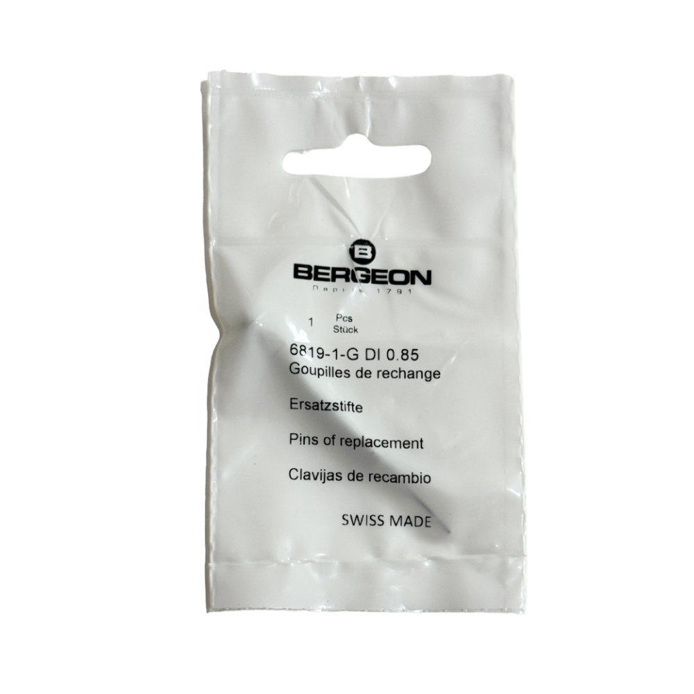 Bergeon 6819-1-G DI 0.85 Pin zur Ersatzfeder Ø 0.85 mm – Silber - Image 2