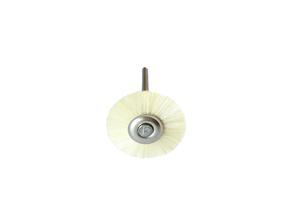 Runde Miniaturen Ziegenhaarweichpolierbürsten, Gelagerte Borsten 21mm