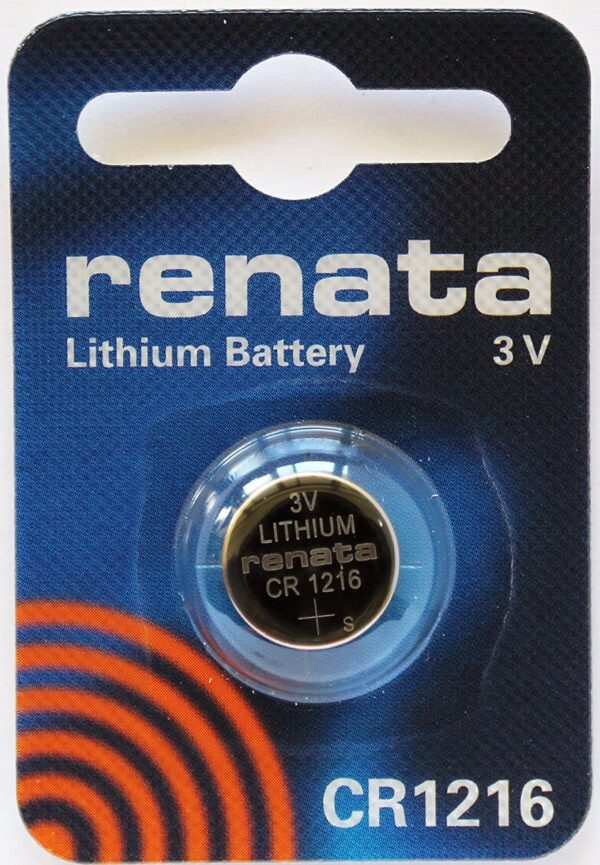 Renata CR12161Pk No. Cr1216 Lithium-Batterie