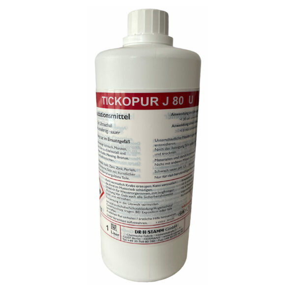 Tickopur J 80 U Entfärber-Reiniger Ultraschallreiniger 1l