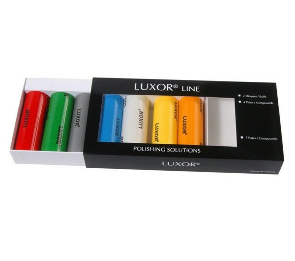 LUXOR Polierpaste-Set für Poliermaschine