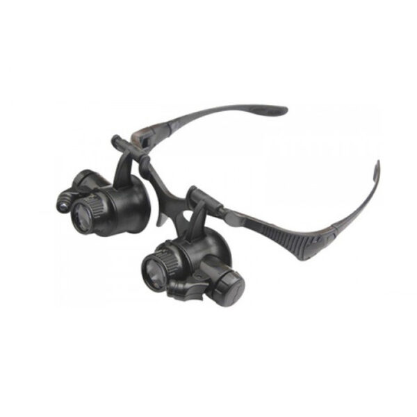 Bergeon 5382 Uhrwelse-Reparatur-Lupe mit LED (x10, x15, x20, x25)