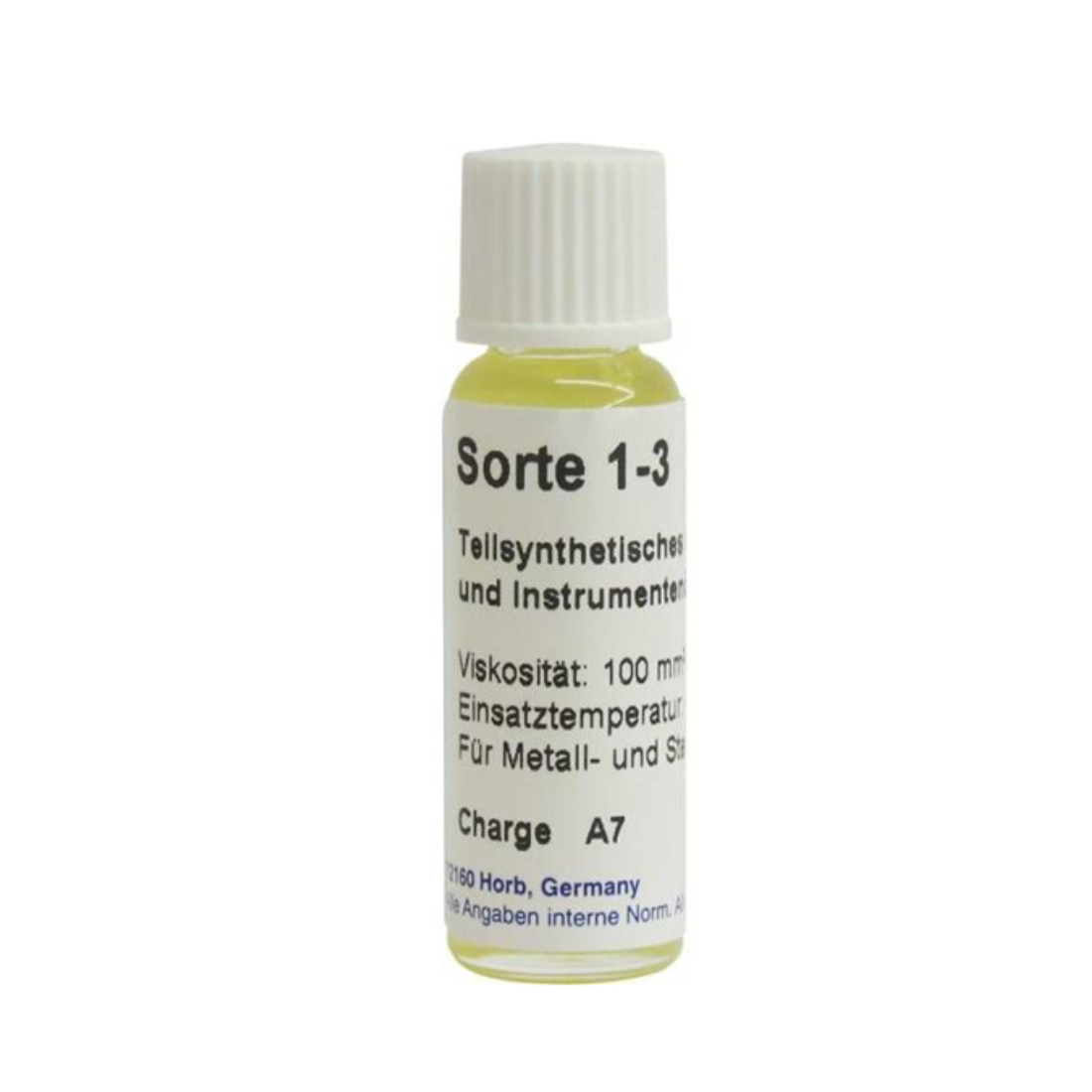 Etsyntha Synthetisches Öl No. 1-3 für Uhren, Taschenuhren, Alarmuhren 3,5 ml