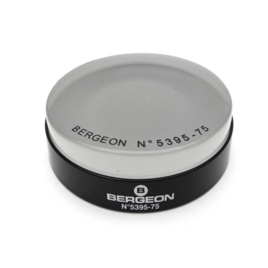 Bergeon 5395-75 weichgel-Cushion-Gehäuse transparent 75 mm