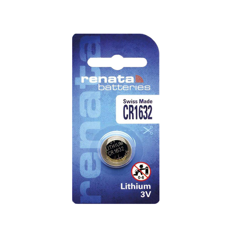 Renata CR1632 Lithium Batterie 3V 68mAh