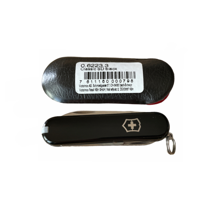 Bergeon 7911-N Victorinox Taschenmesser in Schwarz