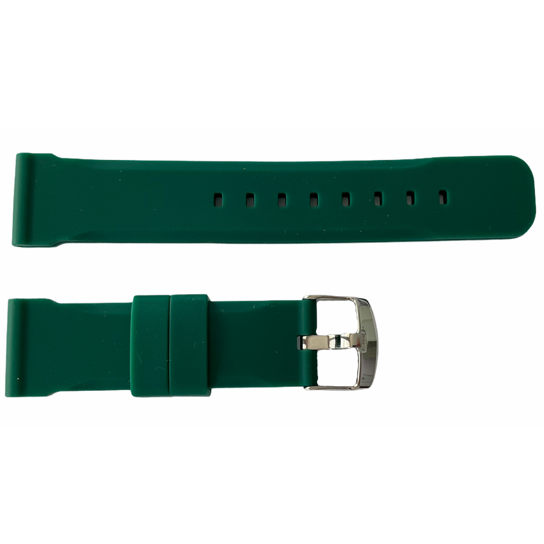 Gugita Silikon Chronographenarmband – Grün, 20mm