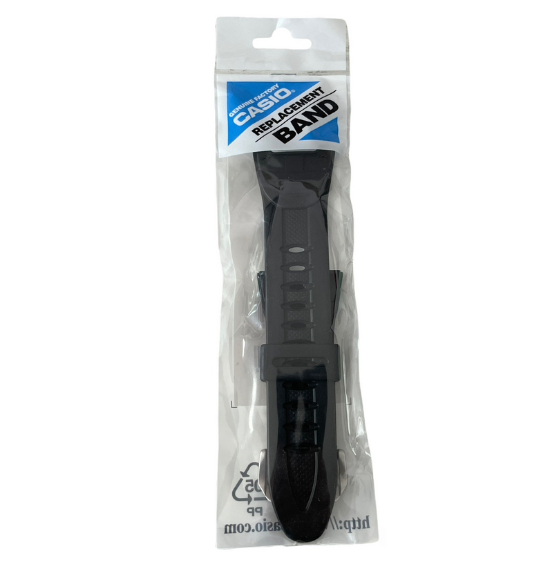 Silikonarmband für Casio Uhren PRG-50, PRG-50-1V, PRG-50J-1 Schwarz