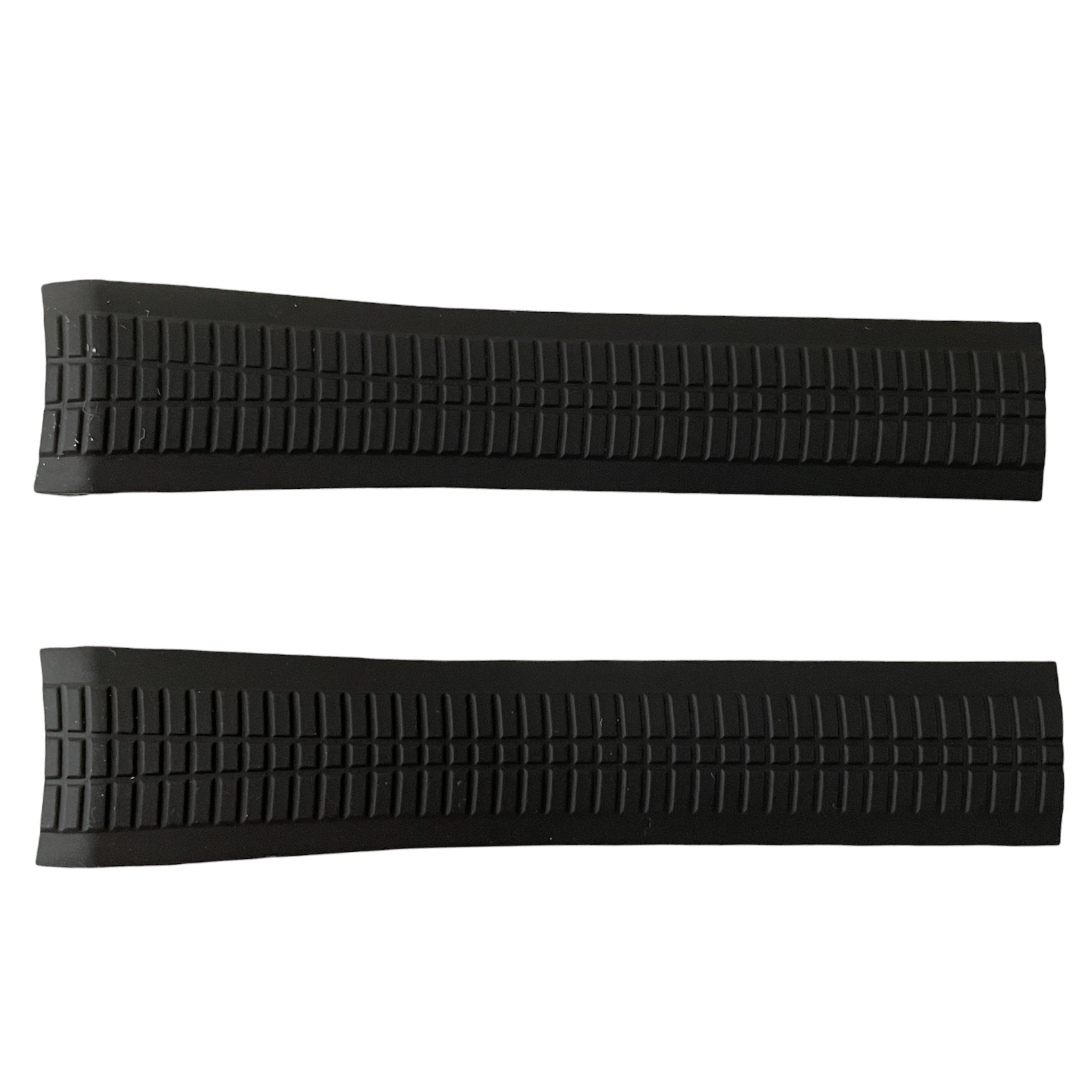 Neuer schwarzer Rubber-Strap für Patek Philippe 5167 – 21mm