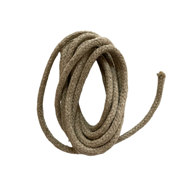 Halsband für Standuhren aus Hanf, Länge 2 m, Durchmesser Ø 4,0 mm