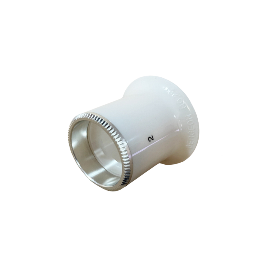 Bergeon 2611-B-2 Uhrmacherloupe, Weiß, Vergrößerung 5 - Image 2