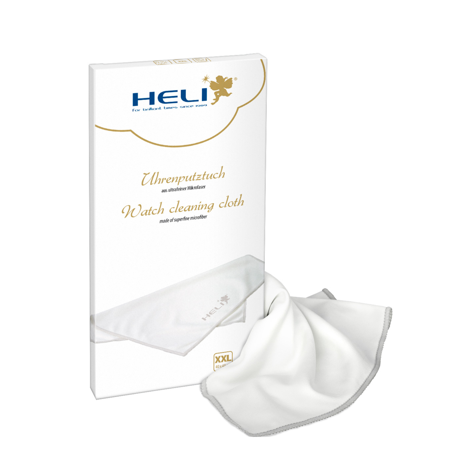 Heli Uhrenpflege Set mit Reinigungstuch, Metallarmbandreiniger und Uhrenbox - Image 6