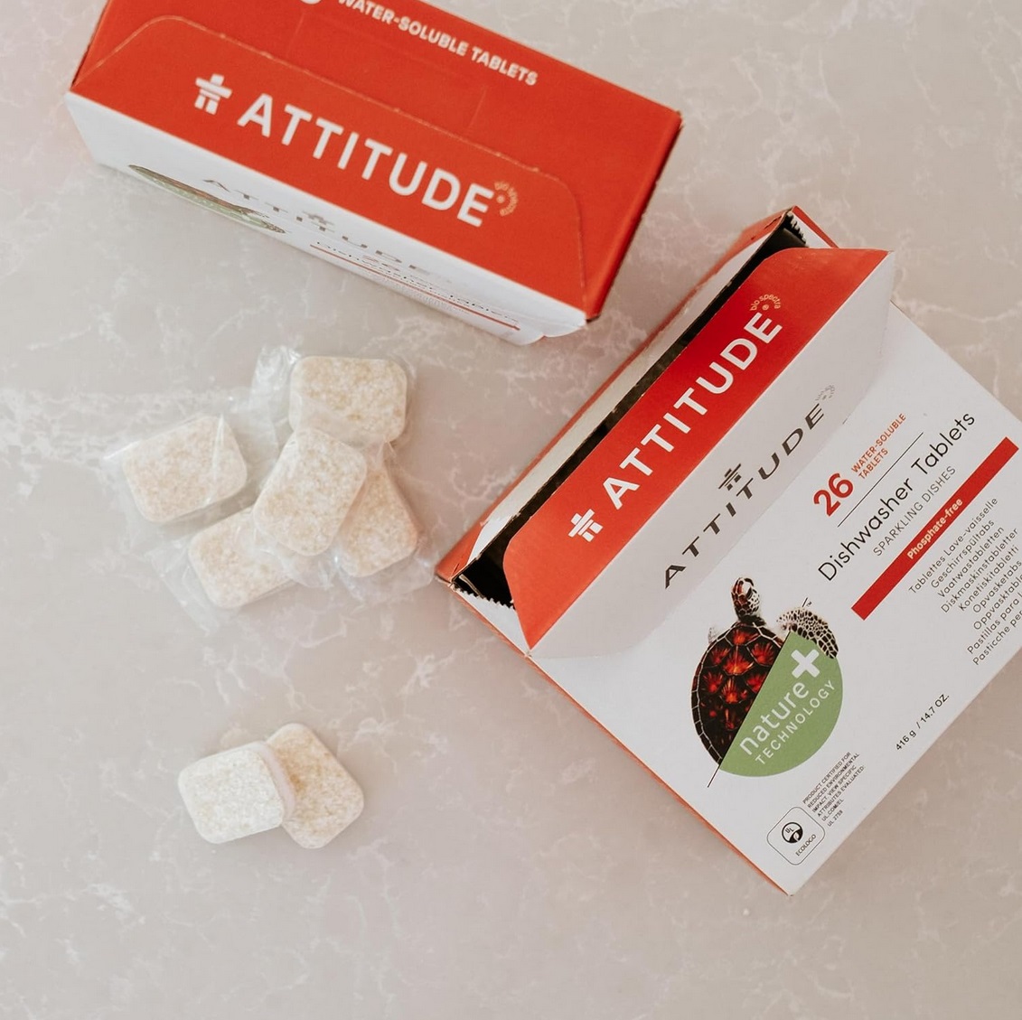 Geschirrspül-Tabletten, 26 Waschen, ATTITUDE - Image 2