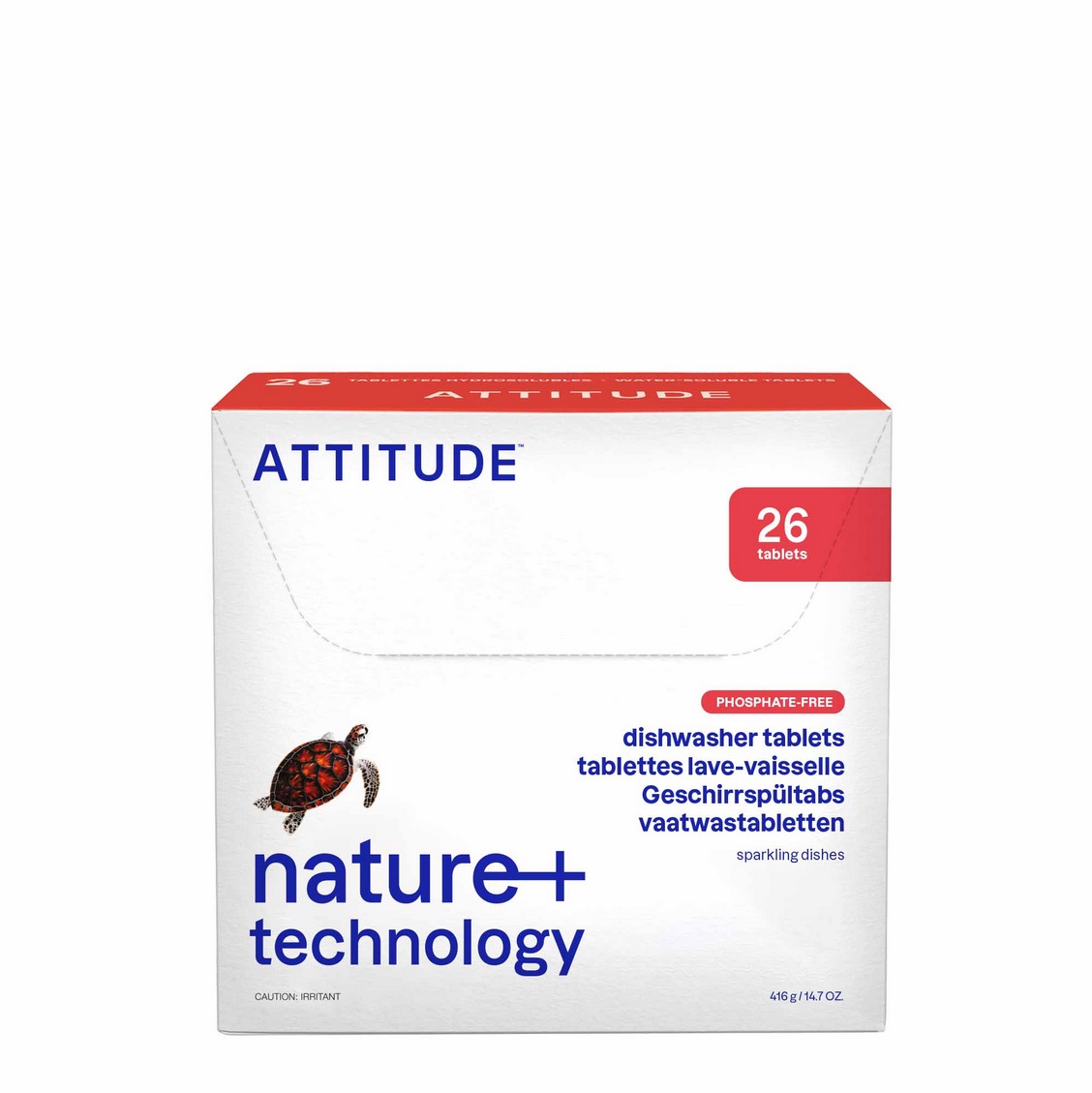 Geschirrspül-Tabletten, 26 Waschen, ATTITUDE