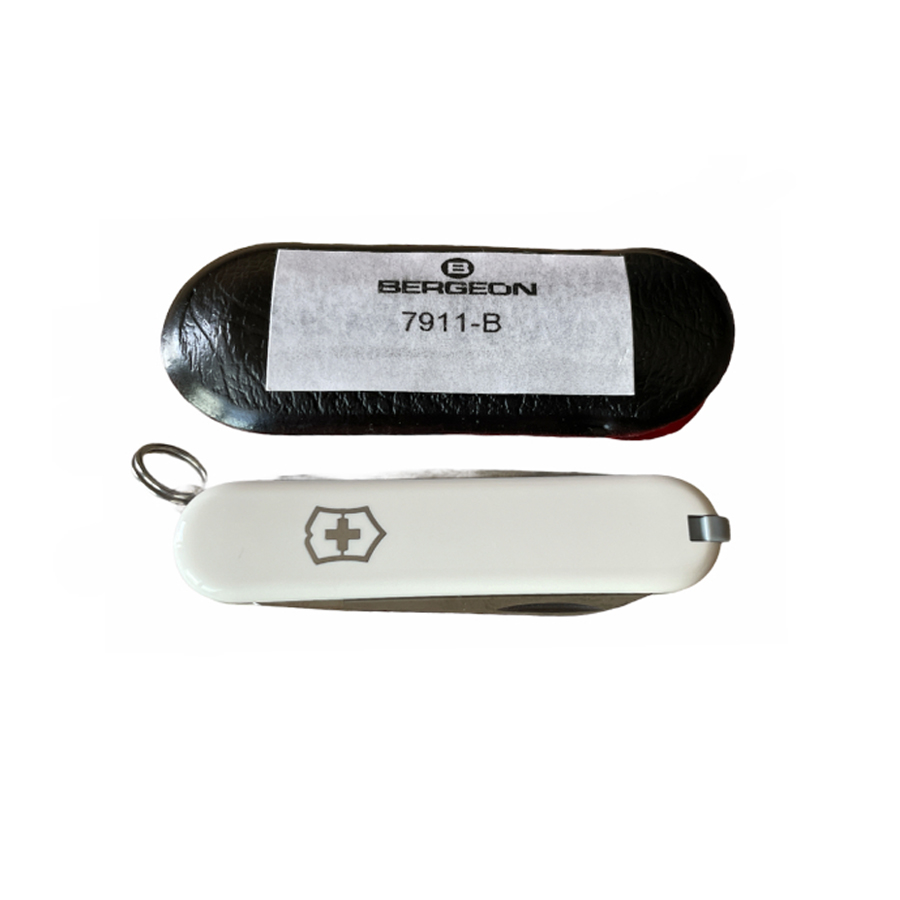 Bergeon 7911-B Victorinox Taschenmesser in Weiß - Image 2