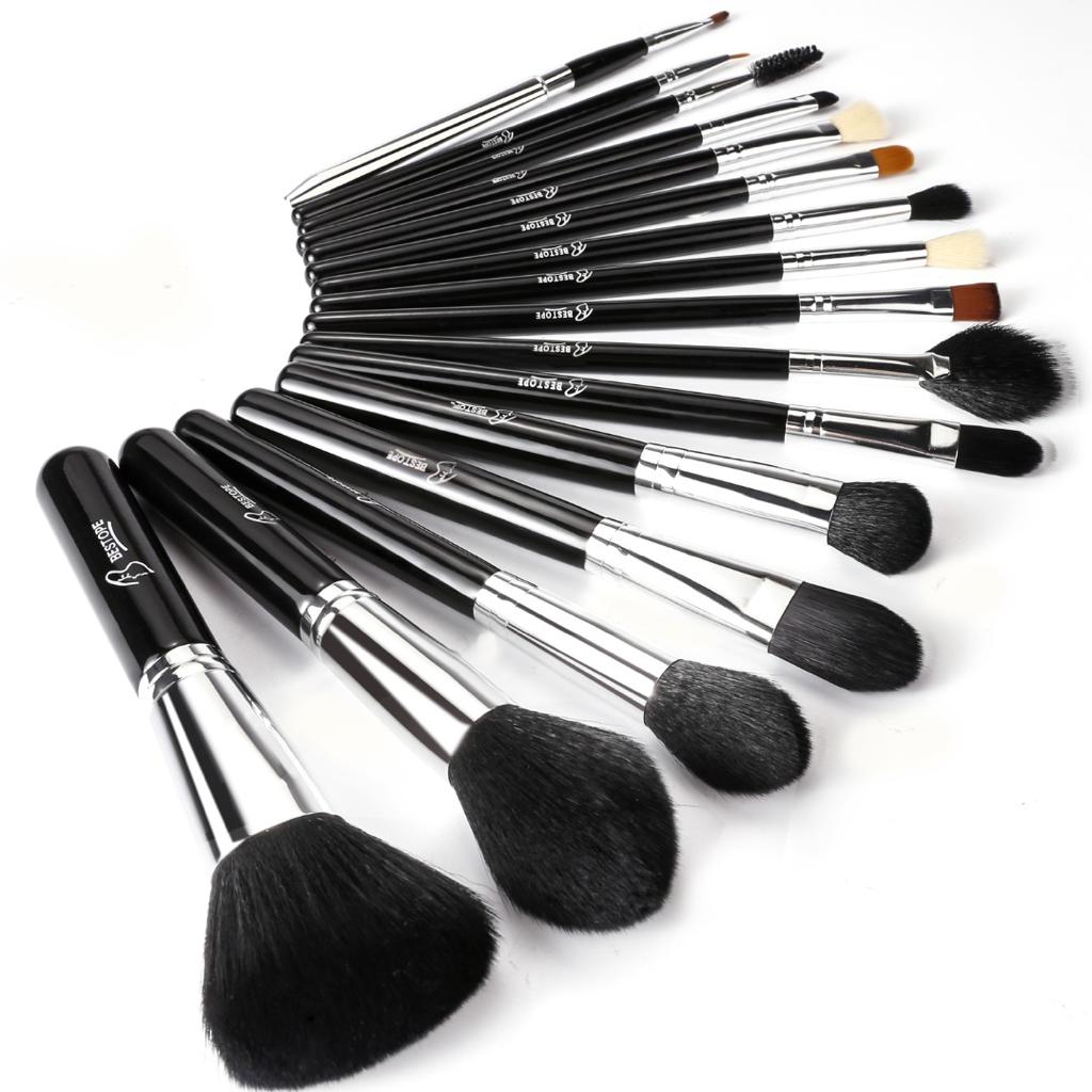 Makeup Pinsel Set – 4 Make-up Sponges & 1 Reiniger Set – Rose Gold BESTOPE - Image 4