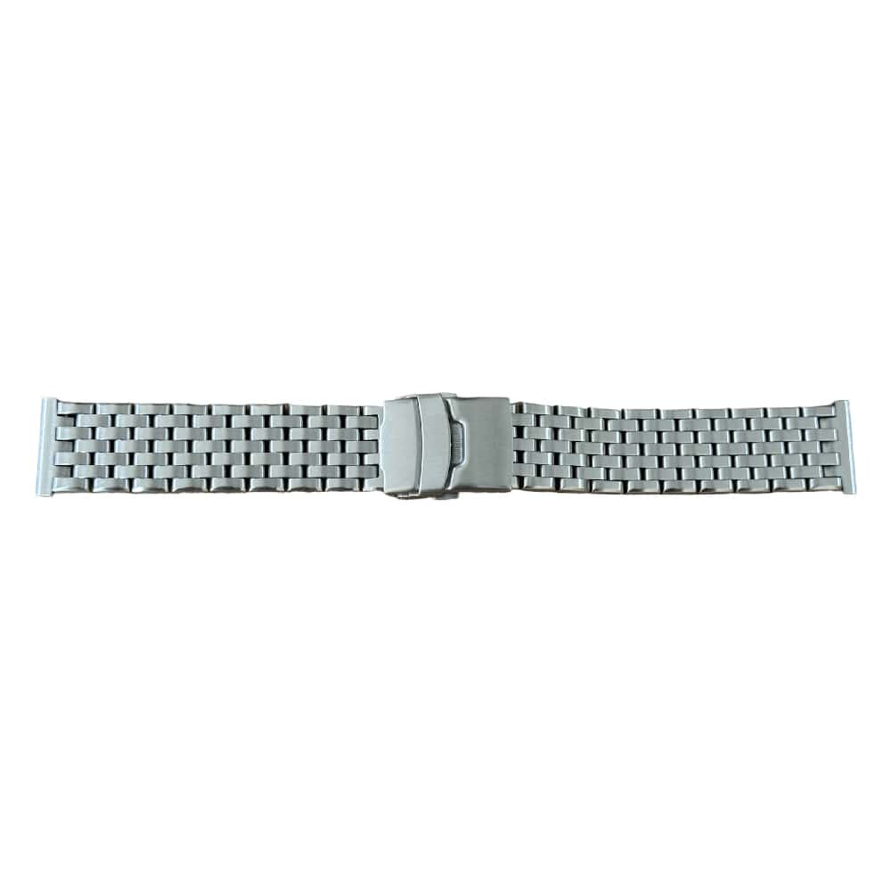 Gugita Solid Stainless Steel Mesh Watch Bracelet 22mm