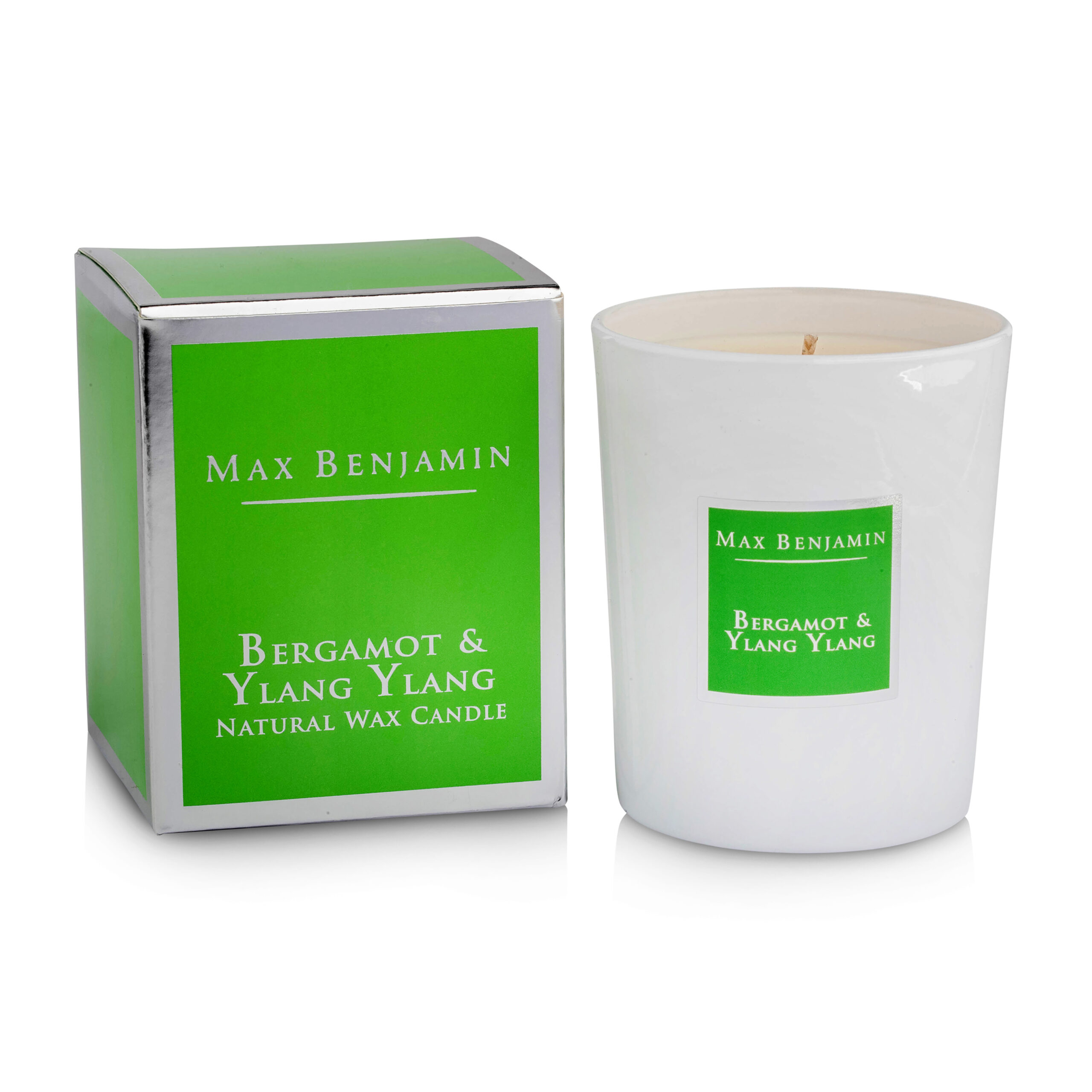 Max Benjamin Luxus Natürliche Kerze Bergamotte & Ylang Ylang
