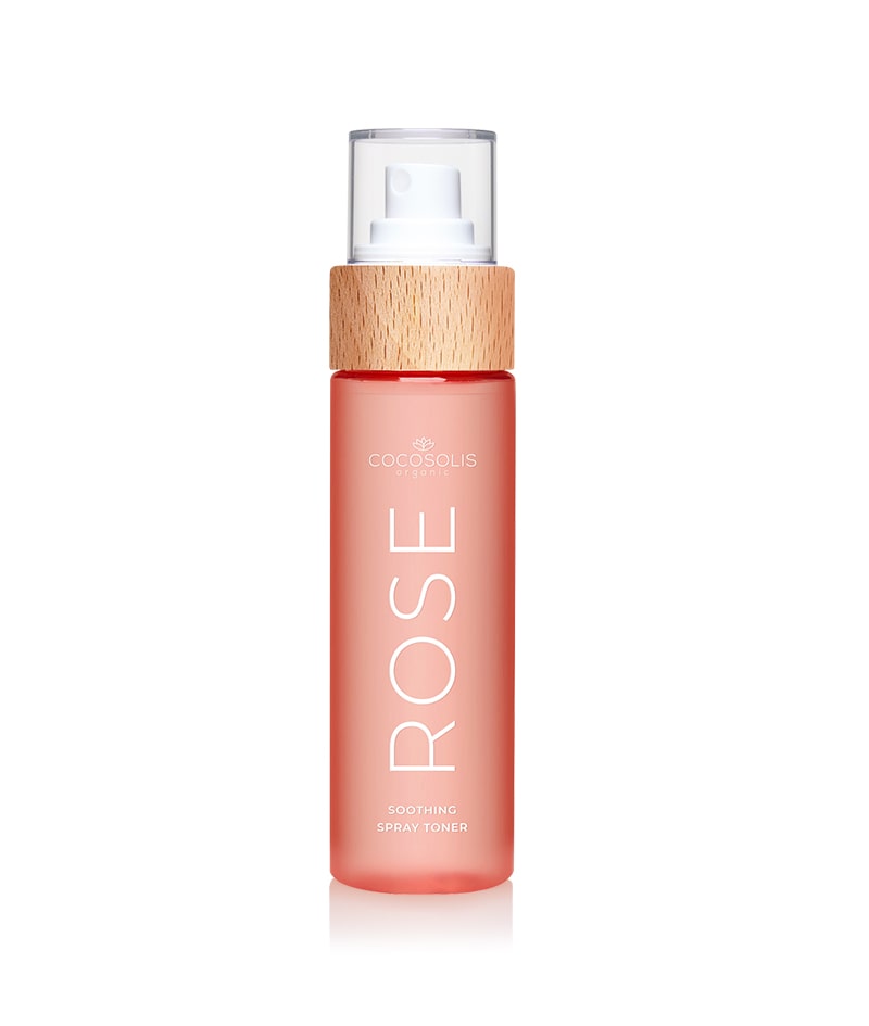 Beruhigendes Toner Gesichtswasser, Rose, COCOSOLIS