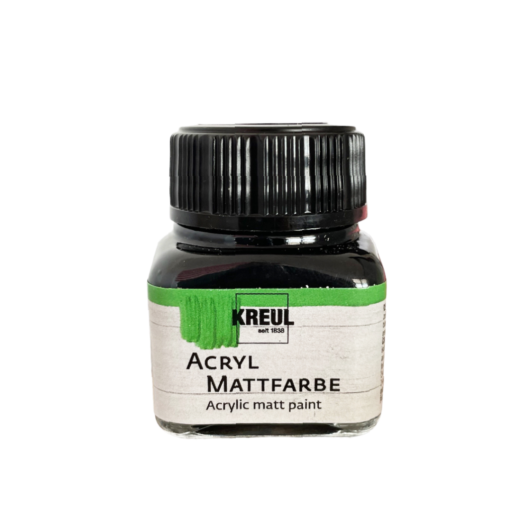 Farblosser Lack für Uhrenzeiger, schwarze Farbe 20 ml