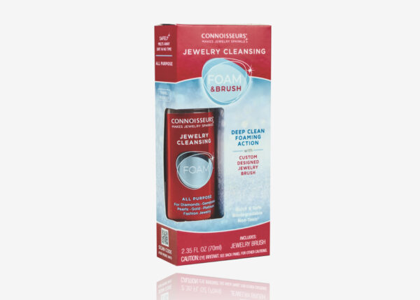 Jewelry Cleansing Foam & Brush, Connoisseurs
