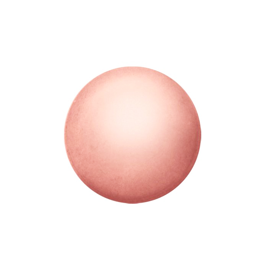 Domed Head Easy Piercy Comfort Roségold Plated Ohrringe Ø 3,95 mm