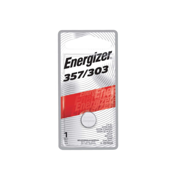 Energizer 357/303 Uhr-Münzkondensator Batterie