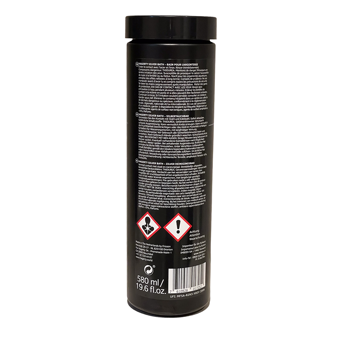 Hagerty Silver Bath – Professionelle Silberbesteckreiniger 580 ml - Image 2