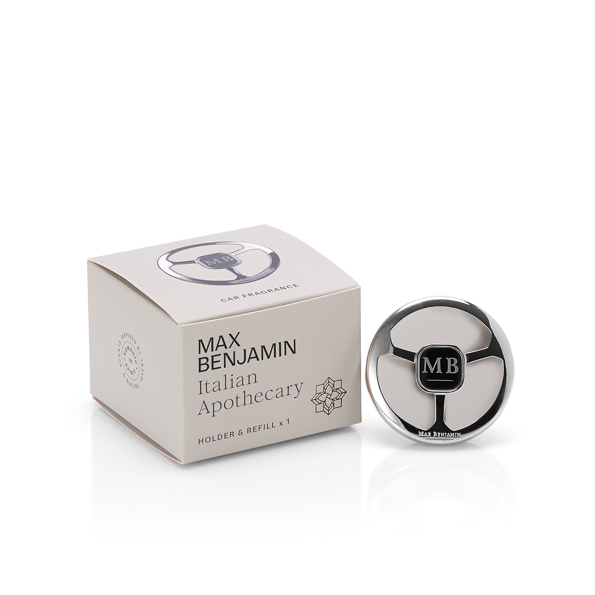 Max Benjamin’s Luxury Car Fragrance Italian Apothecary