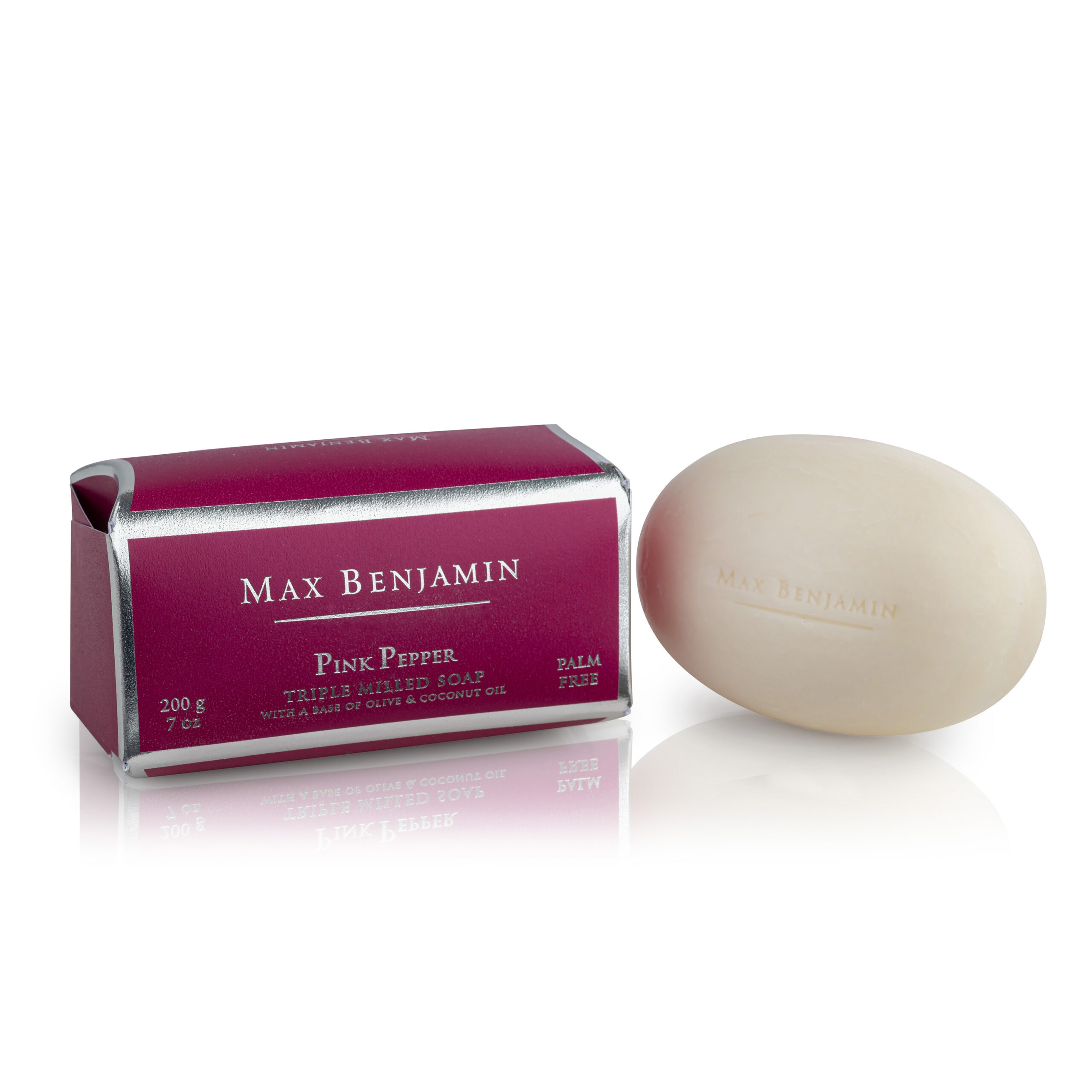Luxus Seifenstück Pink Pfeffer Max Benjamin