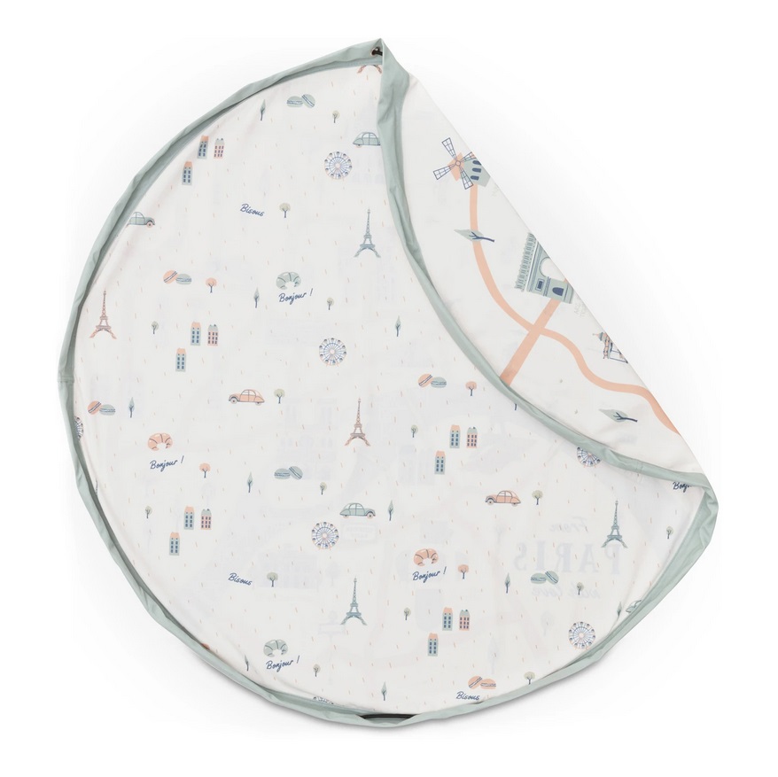 Play&Go® Paris Spielzeugaufbewahrungsbeutel mit Spielmatte - Image 4