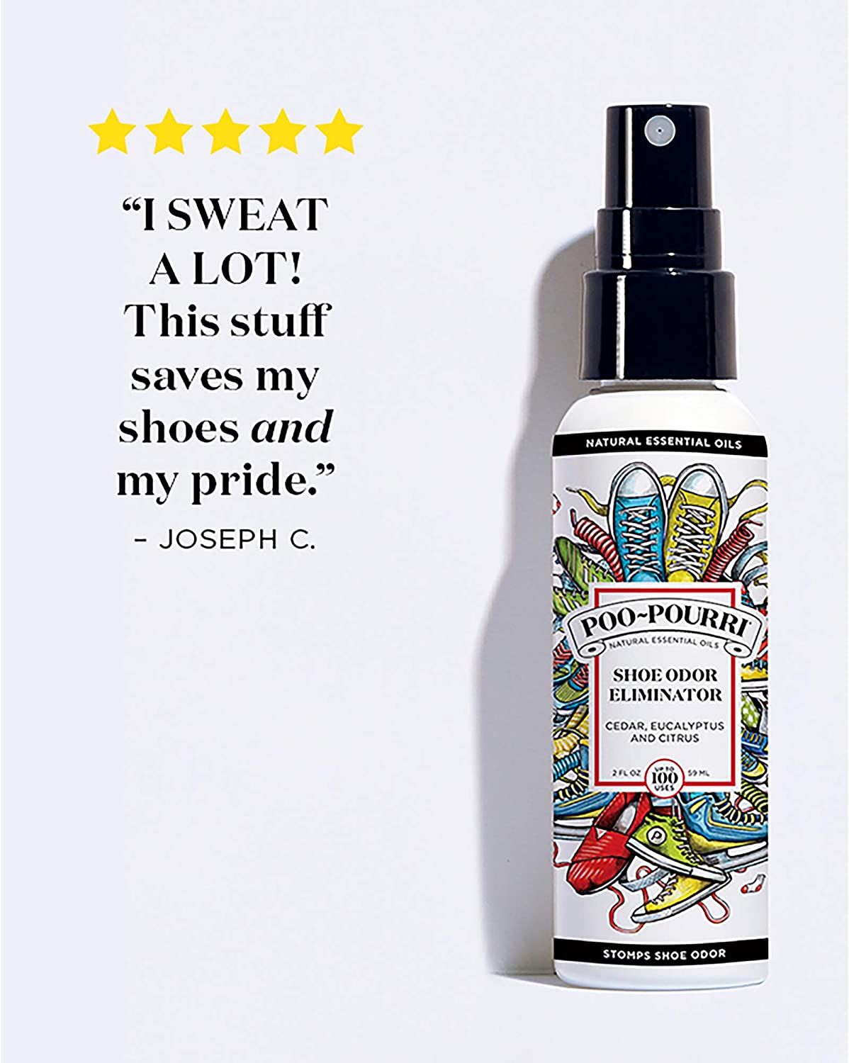 Pourri Schuh-Geruchsneutralisierer Spray 59 ml - Image 3
