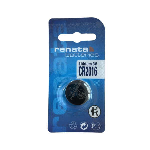 Renata CR2016 Lithium Batterie 3V