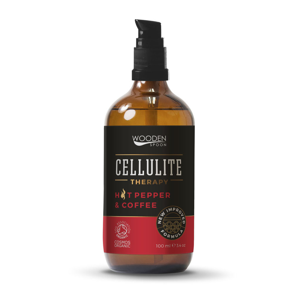 Anti-Cellulite Blend Hot Pepper & Kaffee Holzschöpflöffel 100 ml