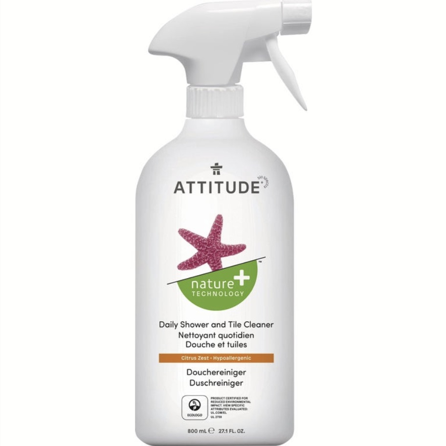 Daily Shower & Fliesenreiniger, Zitrusduft, ATTITUDE