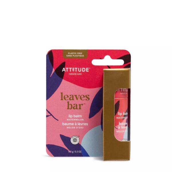 Lippenpflege – Wassermelone, Leaves Bar, ATTITUDE