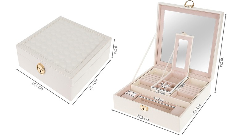 Jewelry box Beautylushh, Weiß - Image 2