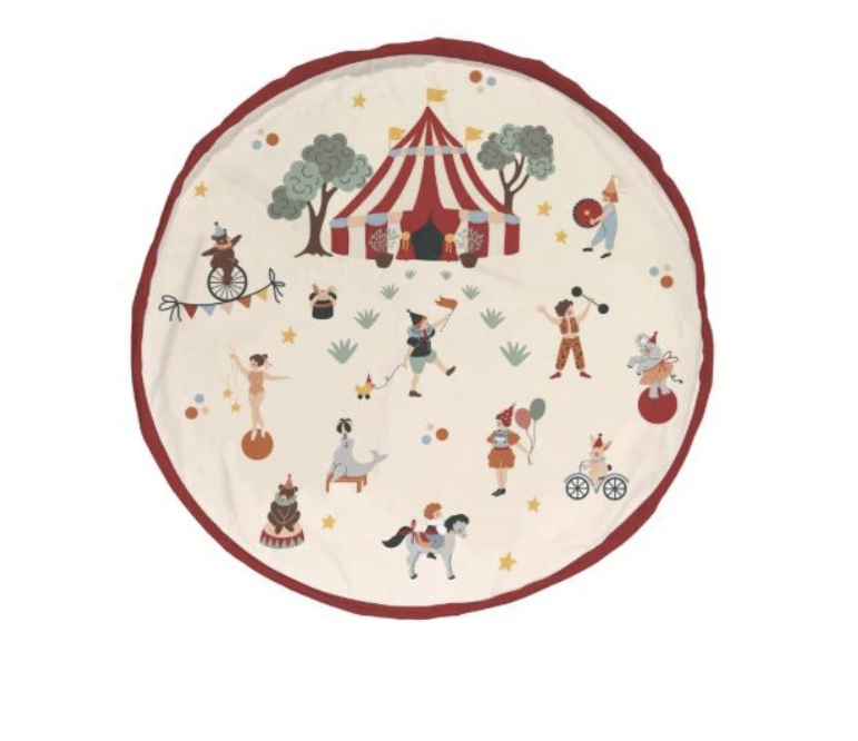 Circus Spielzeugaufbewahrungsbeutel – Play and Go