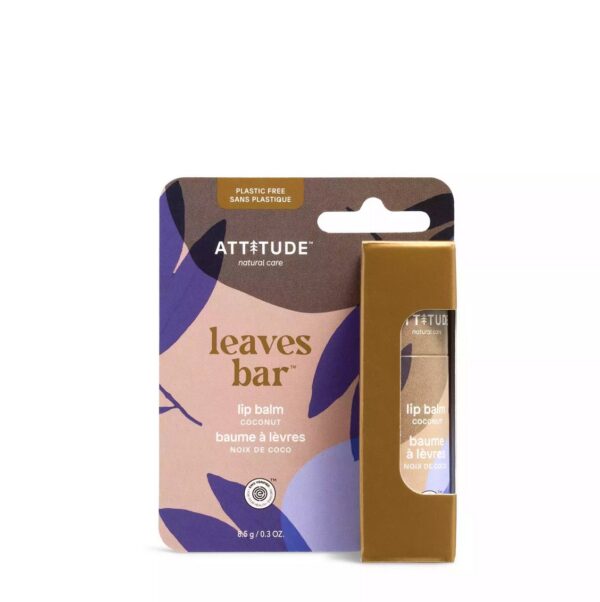 Lip Balm – Kokos, Blätter Bar, ATTITUDE