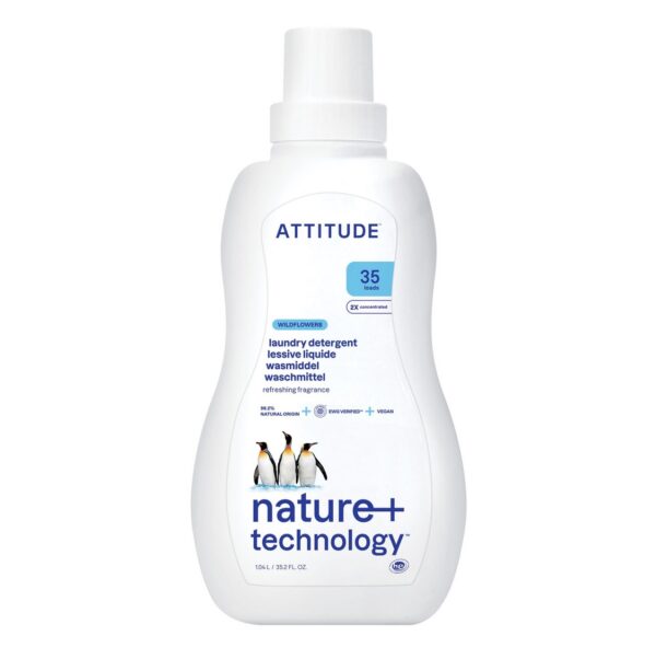 Laundry Liquid, Wildflowers, 35 Läden, ATTITUDE