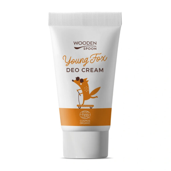 Young Fox Bio Cremen Deodorant für Jugendliche – von Wooden Spoon