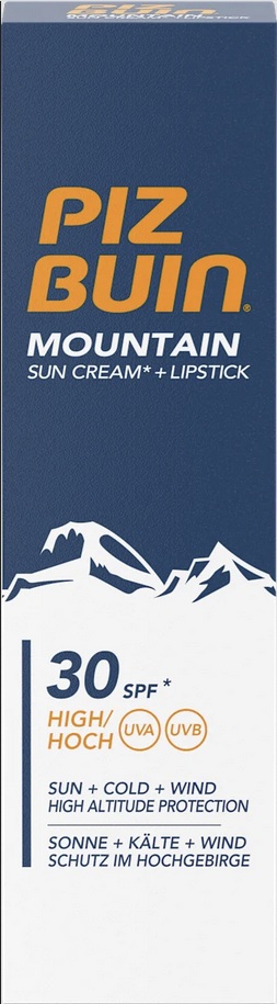 Piz Buin Mountain Sun Cream SPF 30 (20 ml) + Lippenpflege SPF 30 (2,3 ml)