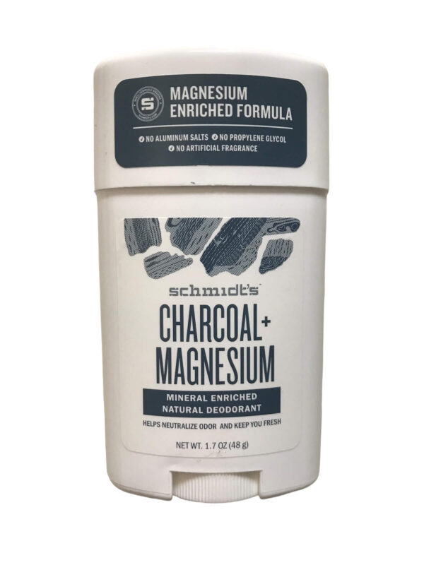 Schmidt's Naturals Deodorant Stift mit Aktivkohle und Magnesium