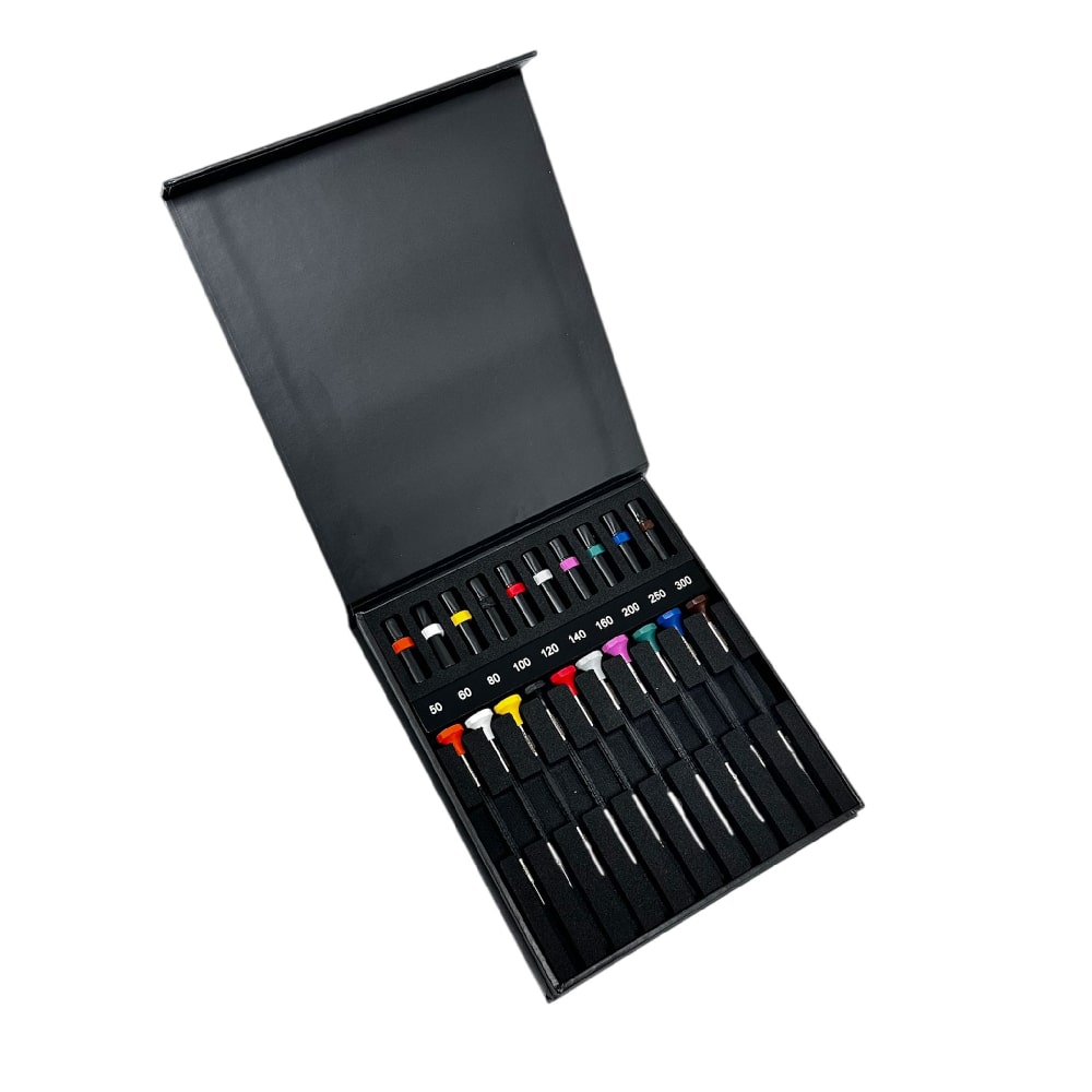 Bergeon 6899-AC10 Set von 10 ergonomischen Schraubendrehern - Image 2
