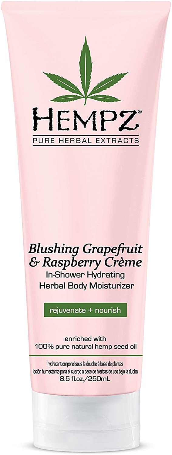 Herbal Body Moisturizer – Blushing Grapefruit & Raspberry Creme 250ml