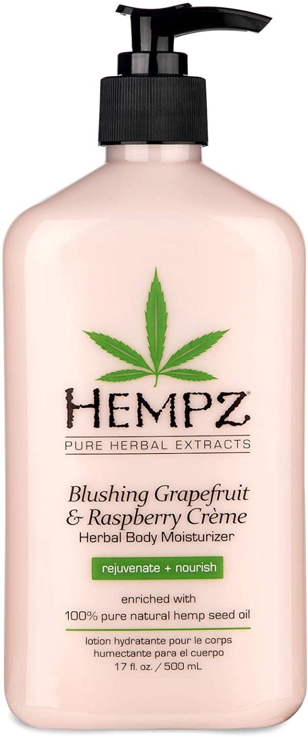 Hempz Blushing Grapefruit & Raspberry Creme Herbal Body Moisturizer - 500 ml