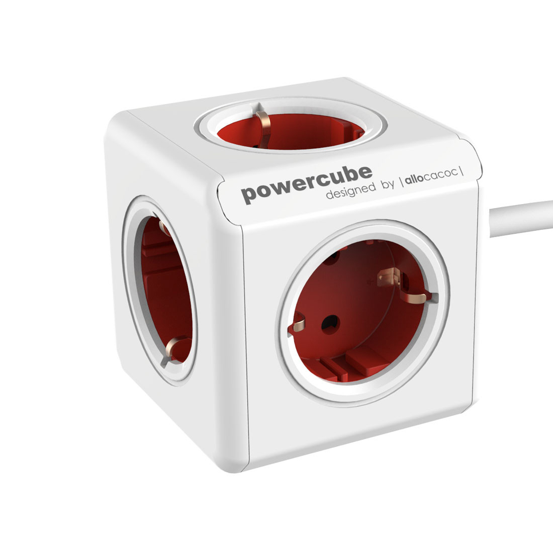 PowerCube Extended – Mehrfachsteckdose mit Kabel und Dockingstation – 5 Schläuche, 220-240V, 16A - Image 3