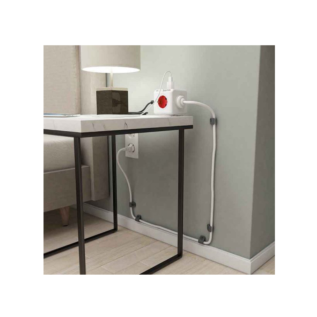 PowerCube Extended – Mehrfachsteckdose mit Kabel und Dockingstation – 5 Schläuche, 220-240V, 16A - Image 2
