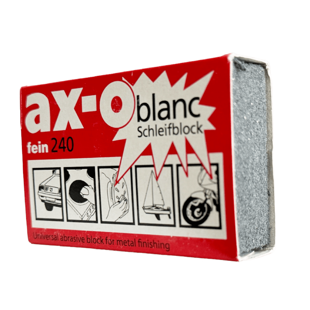 Artifex Abrasiv-Schwamm AX-O Blanc – 240 Körnung für Schleifen, Matten, Rostentfernung, Reinigung und Polieren - Image 2